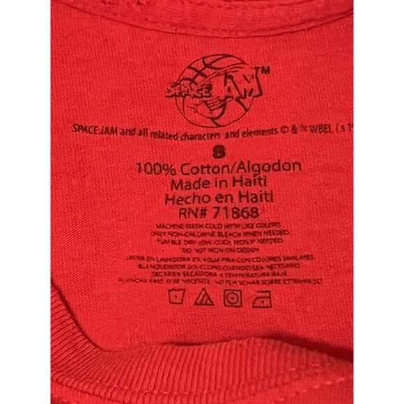 Space Jam Bugs Bunny Daffy Duck Tasmanian Devil Sylvester Wile E. Small T-Shirt - Picture 4 of 7